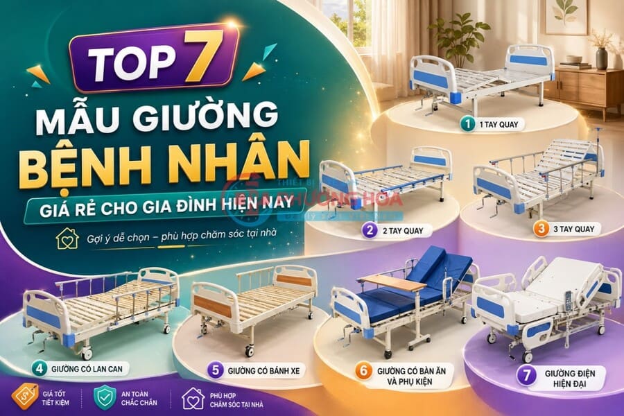 Giường bệnh nhân giá rẻ